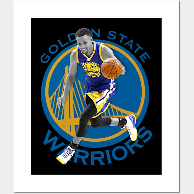 Steph Curry - Golden State Warriors Wall Art by capricorn